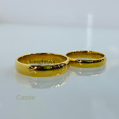 Cassie Yellow Gold (Classic Pair)