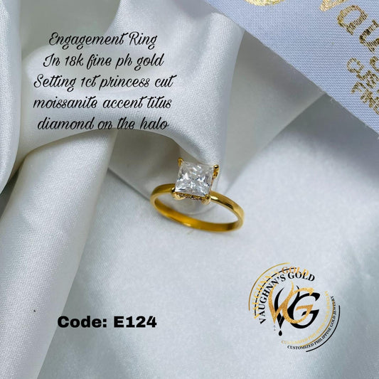 Princess Engagement Ring