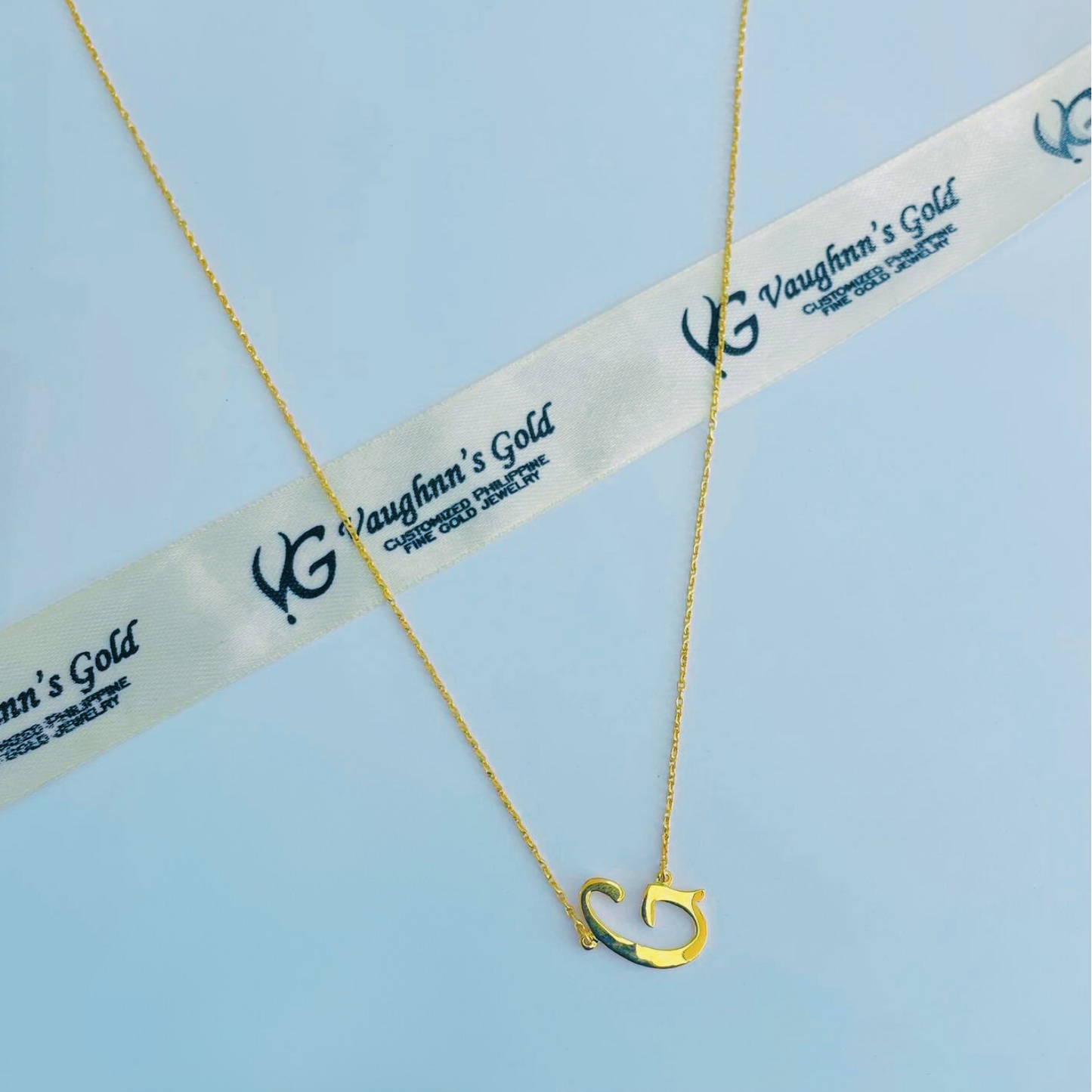 Letter Initial Necklace